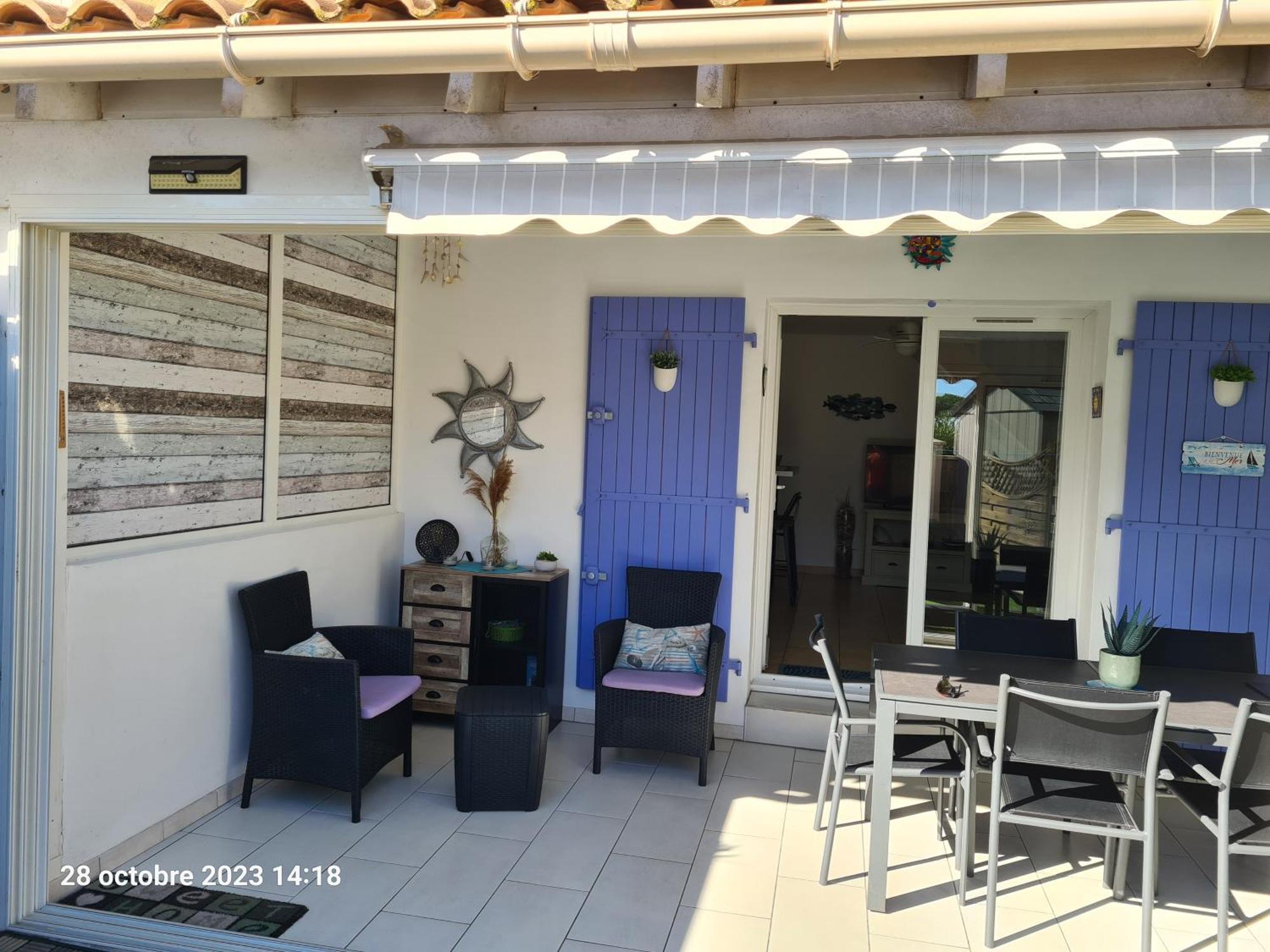 Villa Tout Confort Dans Residence Privee Avec Piscine A 500M De La Plage - Climatisation, Wifi, Parking Portiragnes Exteriör bild