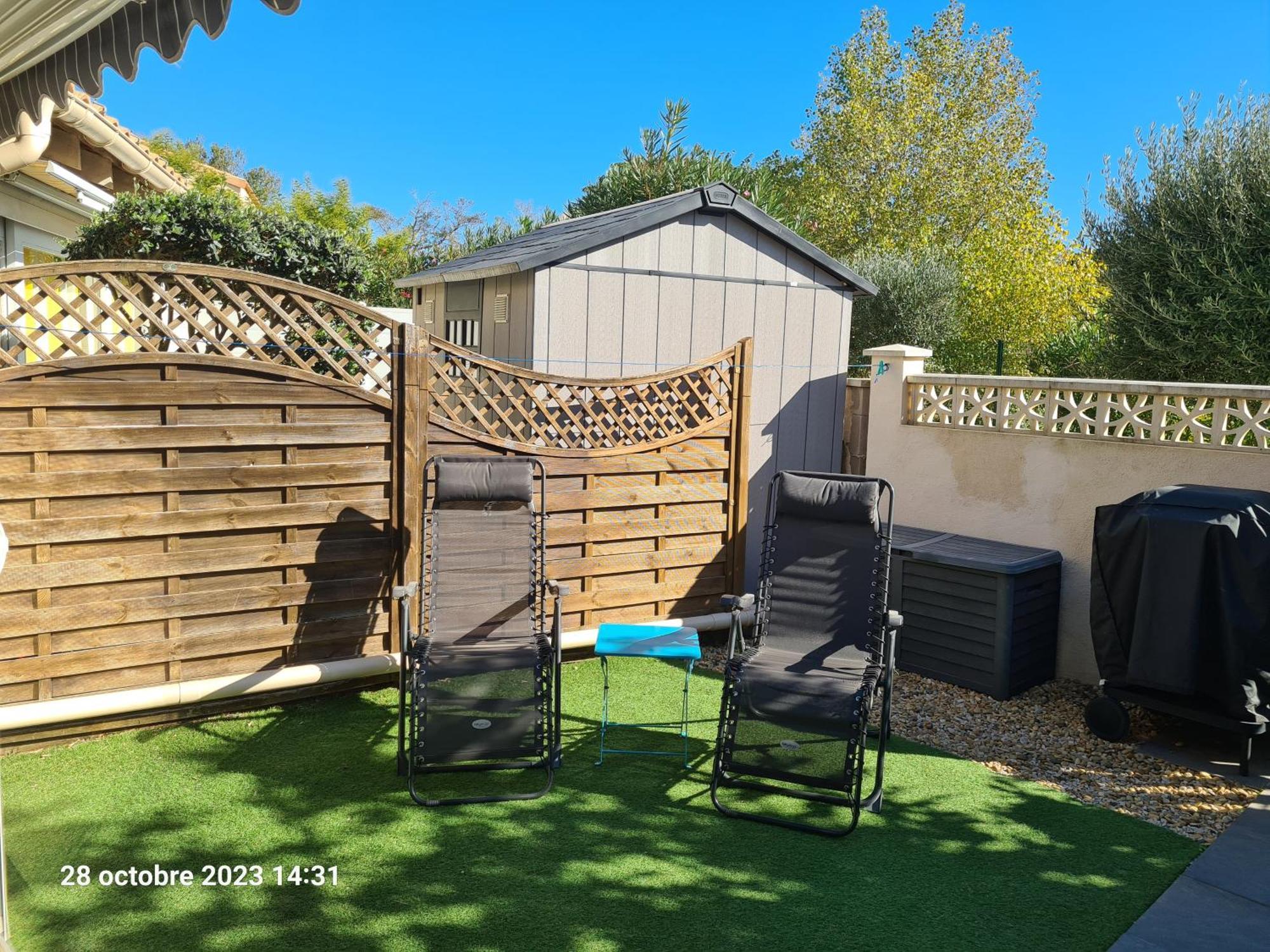 Villa Tout Confort Dans Residence Privee Avec Piscine A 500M De La Plage - Climatisation, Wifi, Parking Portiragnes Exteriör bild