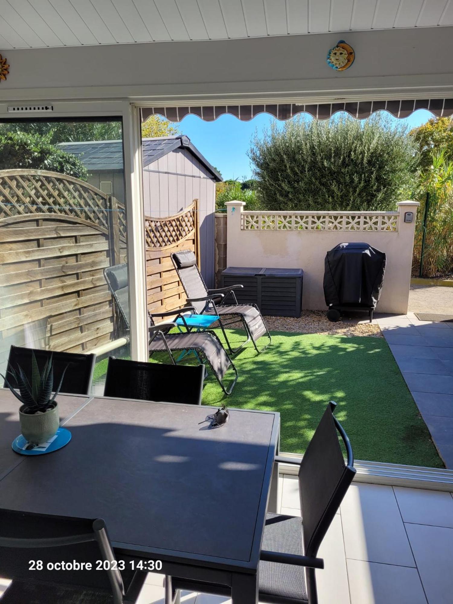 Villa Tout Confort Dans Residence Privee Avec Piscine A 500M De La Plage - Climatisation, Wifi, Parking Portiragnes Exteriör bild