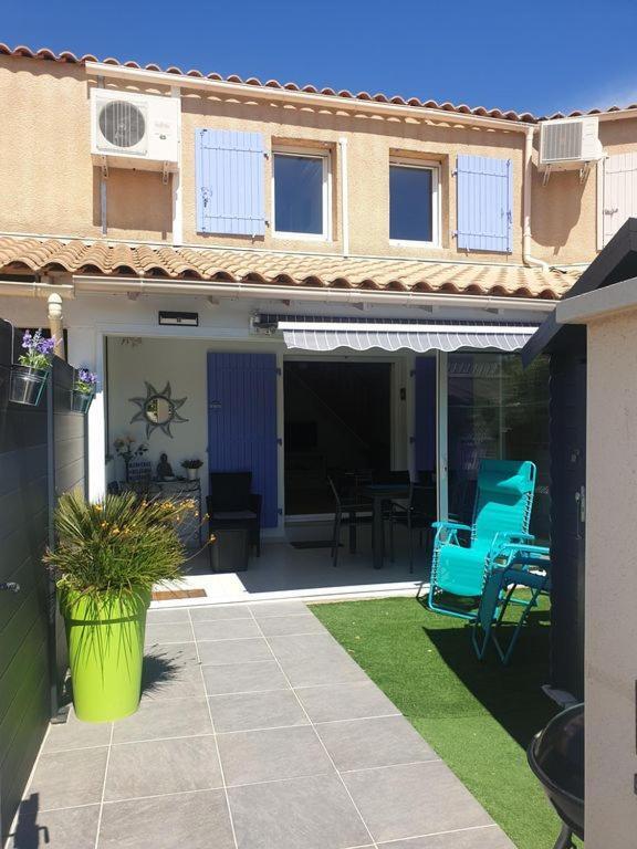 Villa Tout Confort Dans Residence Privee Avec Piscine A 500M De La Plage - Climatisation, Wifi, Parking Portiragnes Exteriör bild