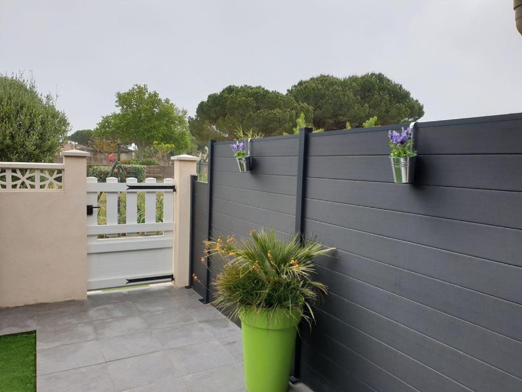 Villa Tout Confort Dans Residence Privee Avec Piscine A 500M De La Plage - Climatisation, Wifi, Parking Portiragnes Exteriör bild